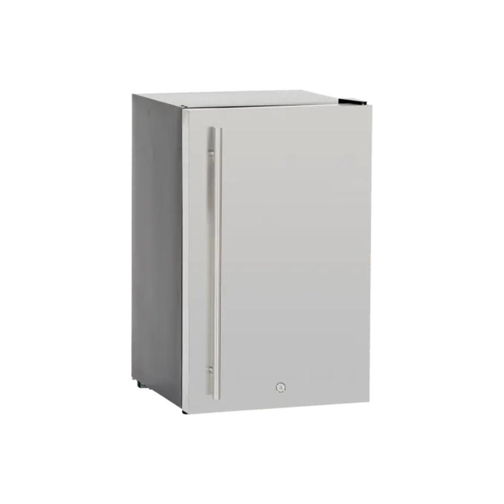 TrueFlame 21" 4.2c Deluxe Compact Fridge - Open from Left