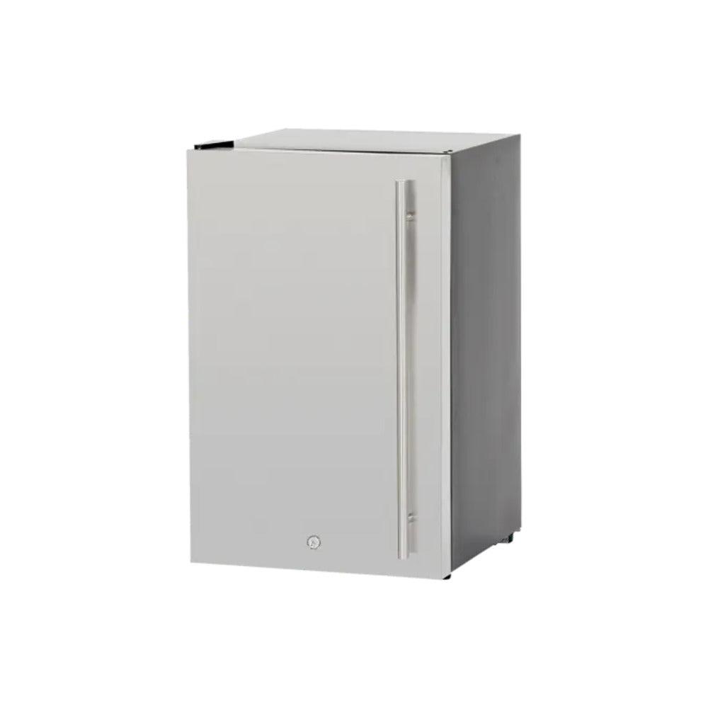 TrueFlame 21" 4.2c Deluxe Compact Fridge - Open from Right
