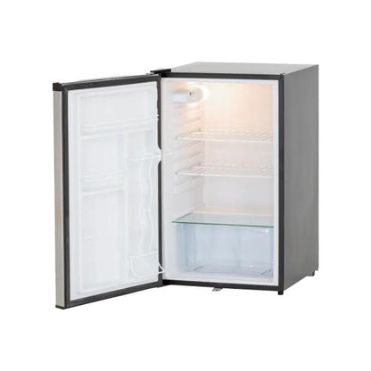 TrueFlame 21" 4.2c Deluxe Compact Fridge - Open from Right