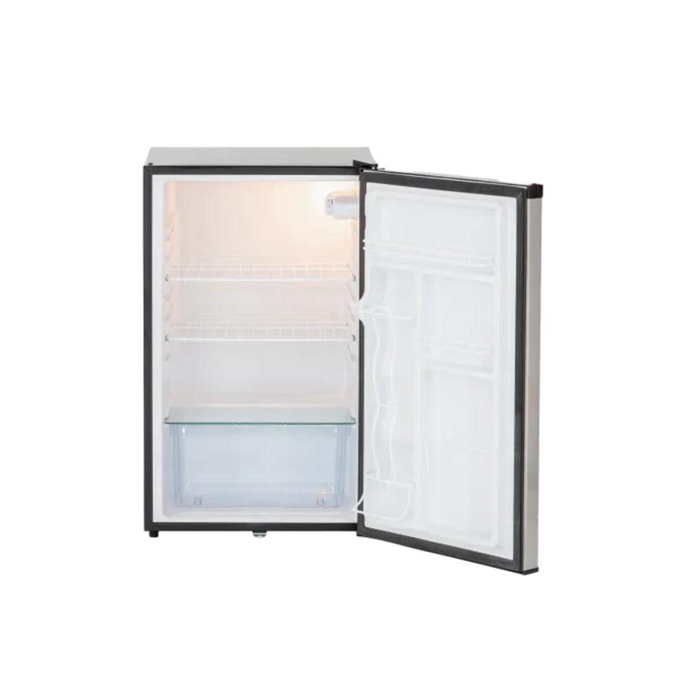 TrueFlame 21" 4.2c Standard Compact Fridge - Open from Left