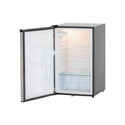 TrueFlame 21" 4.2c Standard Compact Fridge - Open from Right