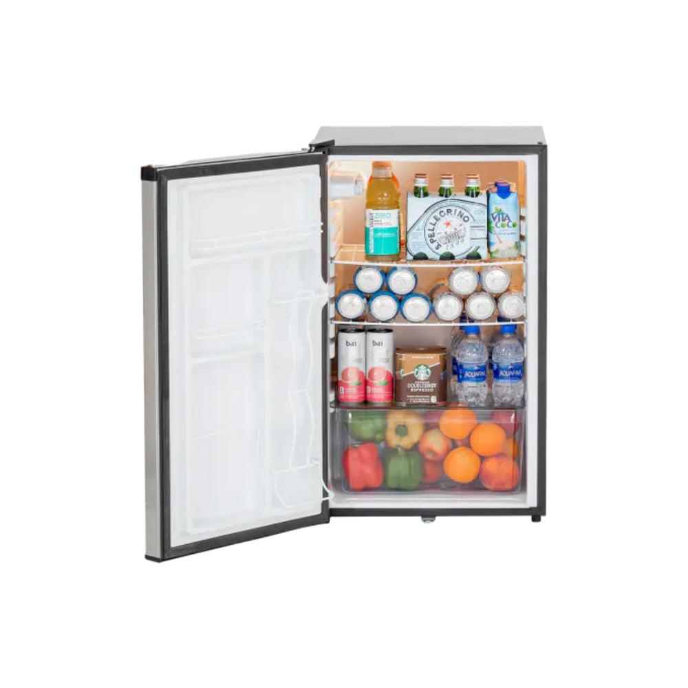 TrueFlame 21" 4.2c Standard Compact Fridge - Open from Right