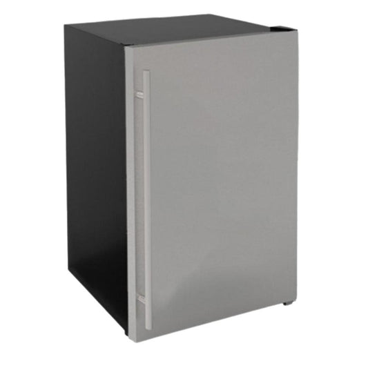 TrueFlame 22" 4 Cu Stainless Steel Outdoor Deluxe Fridge With Upgraded SS Door & Handle