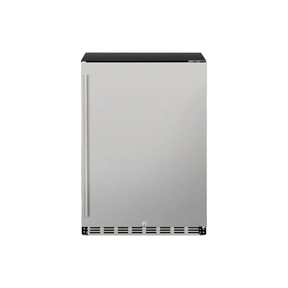 TrueFlame 24" 4.2c Standard Compact Fridge - Open from Left