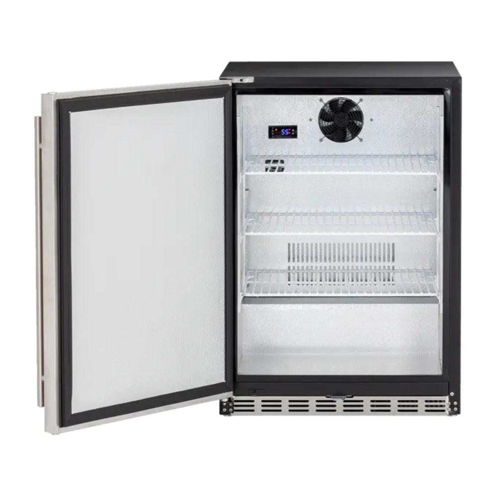 TrueFlame 24" 5.3c Standard Compact Fridge - Open from Right