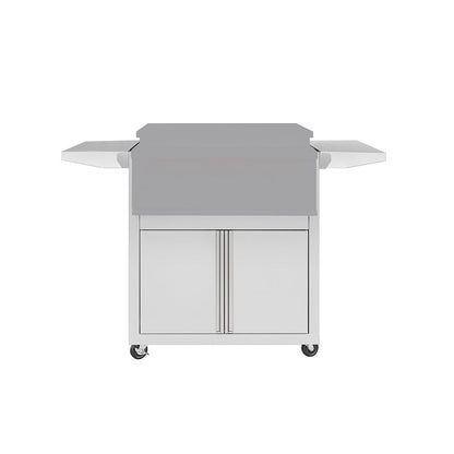 TrueFlame 30" Stainless Steel Freestanding Deluxe Handleless Cart for TFG30