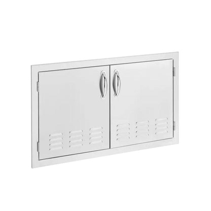 TrueFlame 33" Stainless Steel Vented Double Access Door