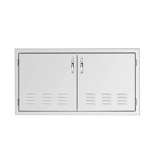 TrueFlame 33" Stainless Steel Vented Double Access Door
