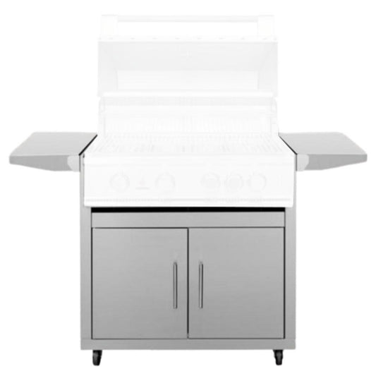 TrueFlame 40" Stainless Steel Freestanding Deluxe Grill Cart