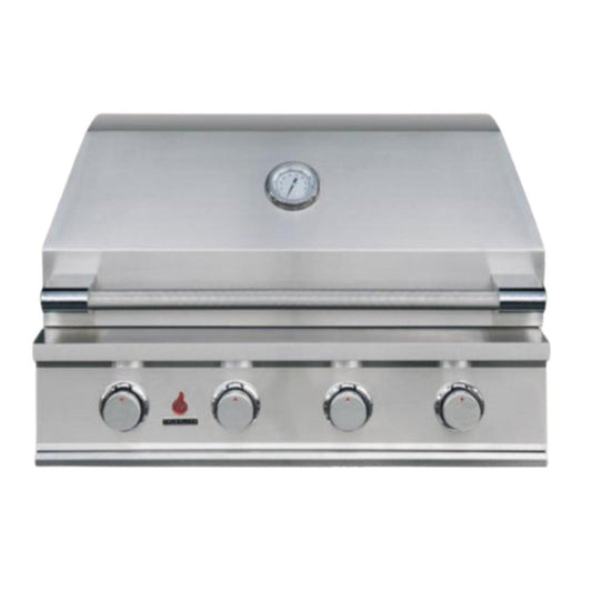 TrueFlame E Series 32" Stainless Steel 4-Burner Built-In Propane Gas Grill