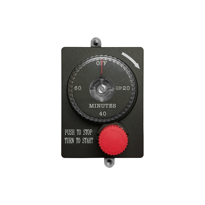 TrueFlame Mechanical Timer With Manual Emergency Shut-Off