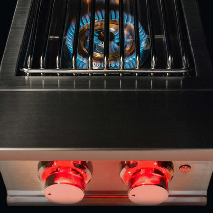 TrueFlame Stainless Steel Natural Gas Double Side Burner
